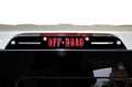 Matte Black Third Brake Light Vinyl Decal Wrap Kit C225