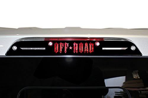 Matte Black Third Brake Light Vinyl Decal Wrap Kit C225