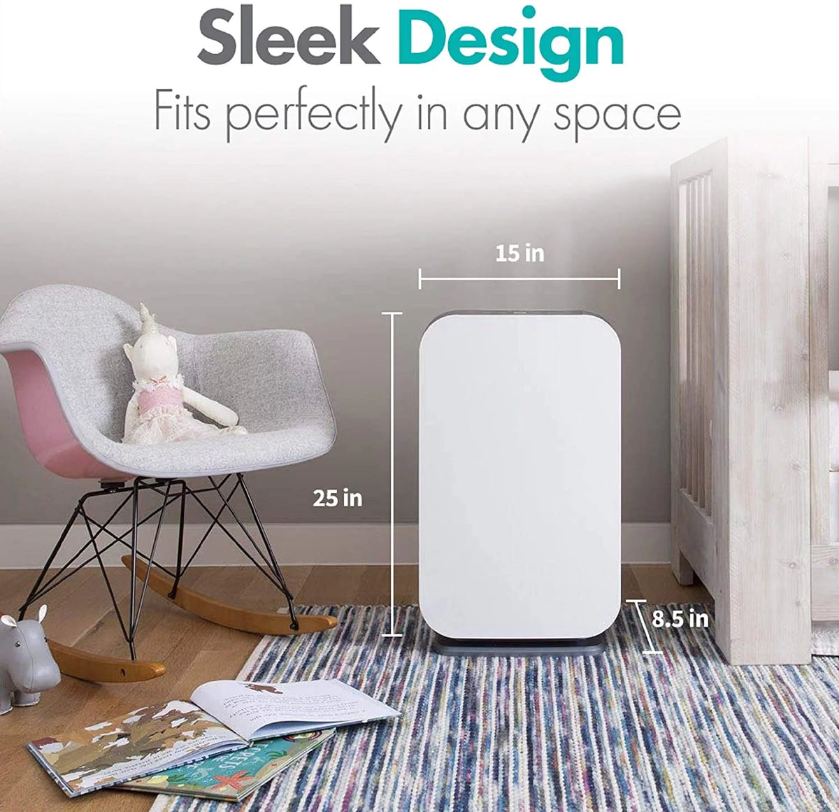 White True HEPA Air Purifier P6951