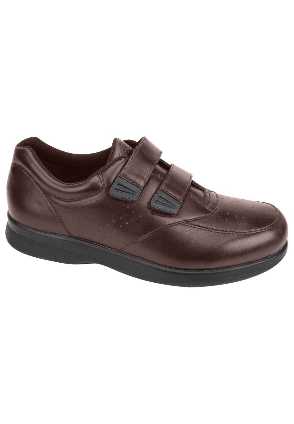 Brown Strap Walker Shoes Z113626
