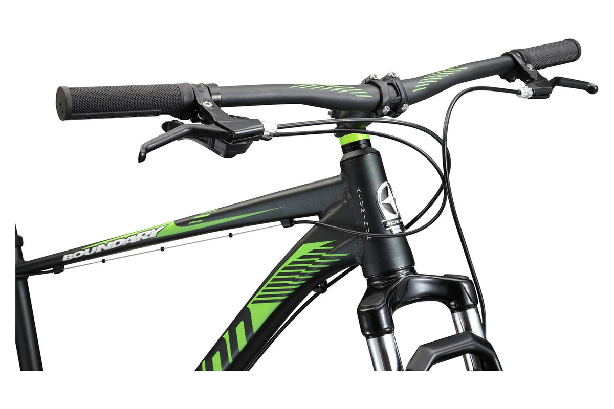 29-in. Mens Mountain Bike, Black and Green G3865