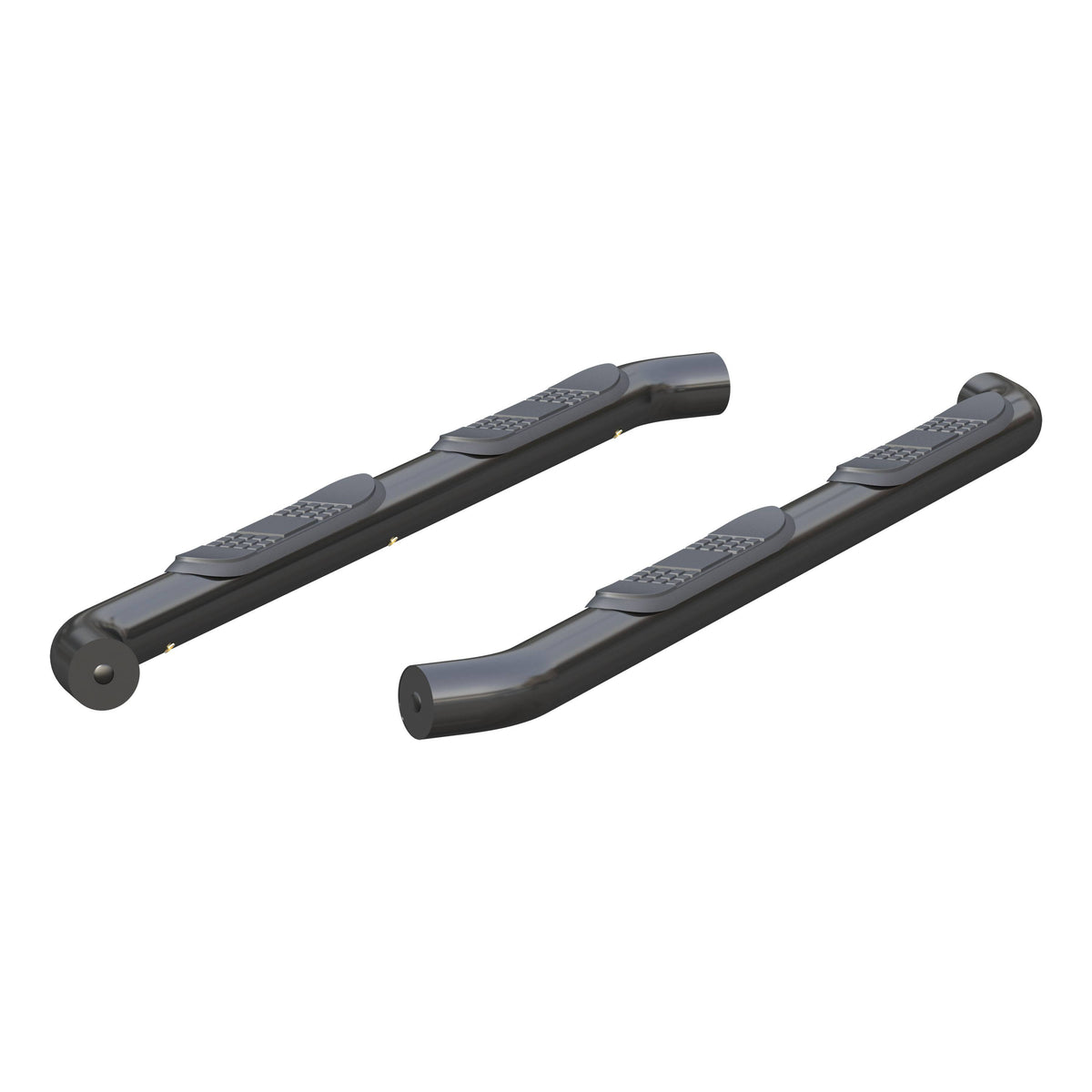Black 3 in. Round Side Bars G127
