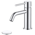 Brushed Gold Single Handle Vessel Sink Faucet T377