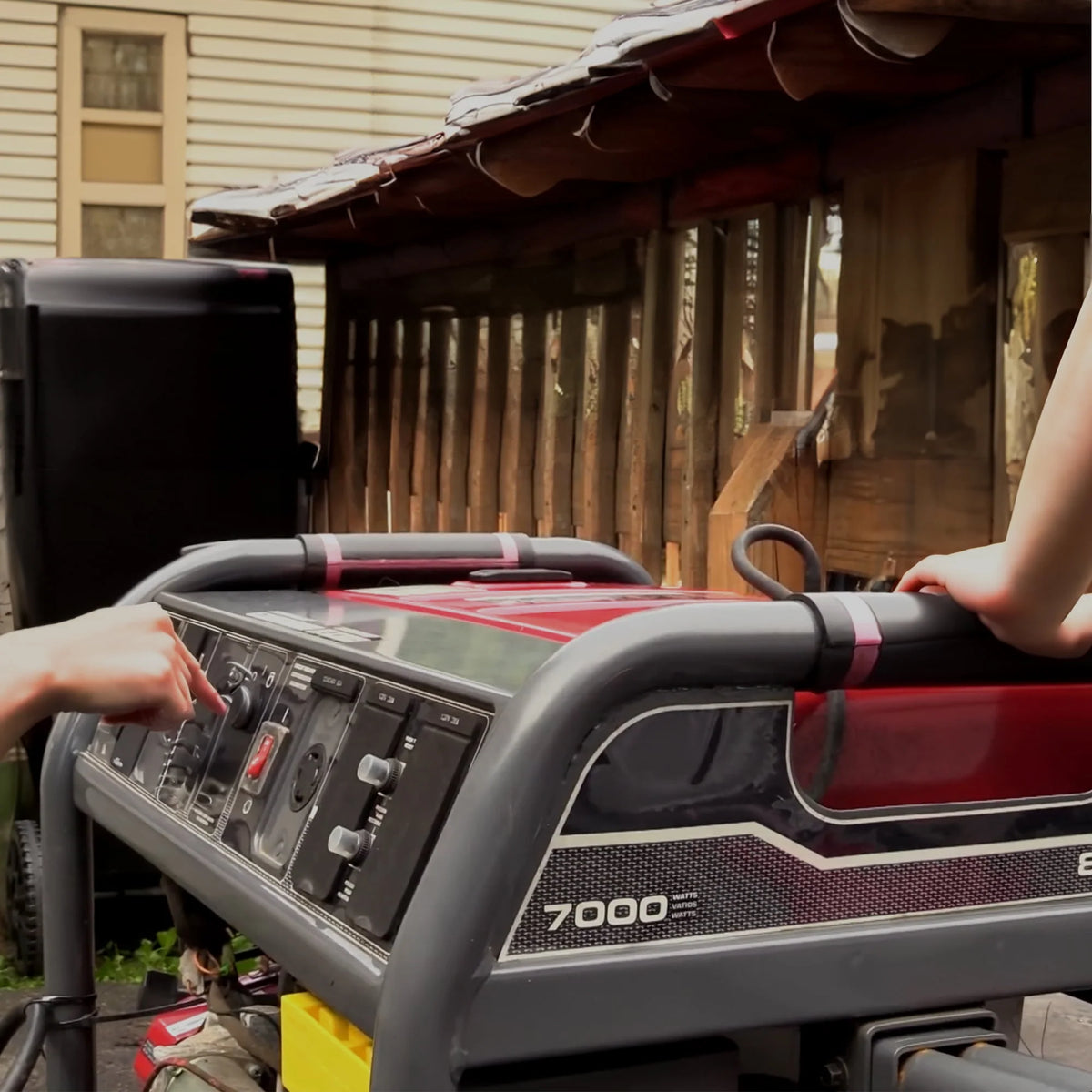 7000 Watt Portable Generator with CO Guard C1500