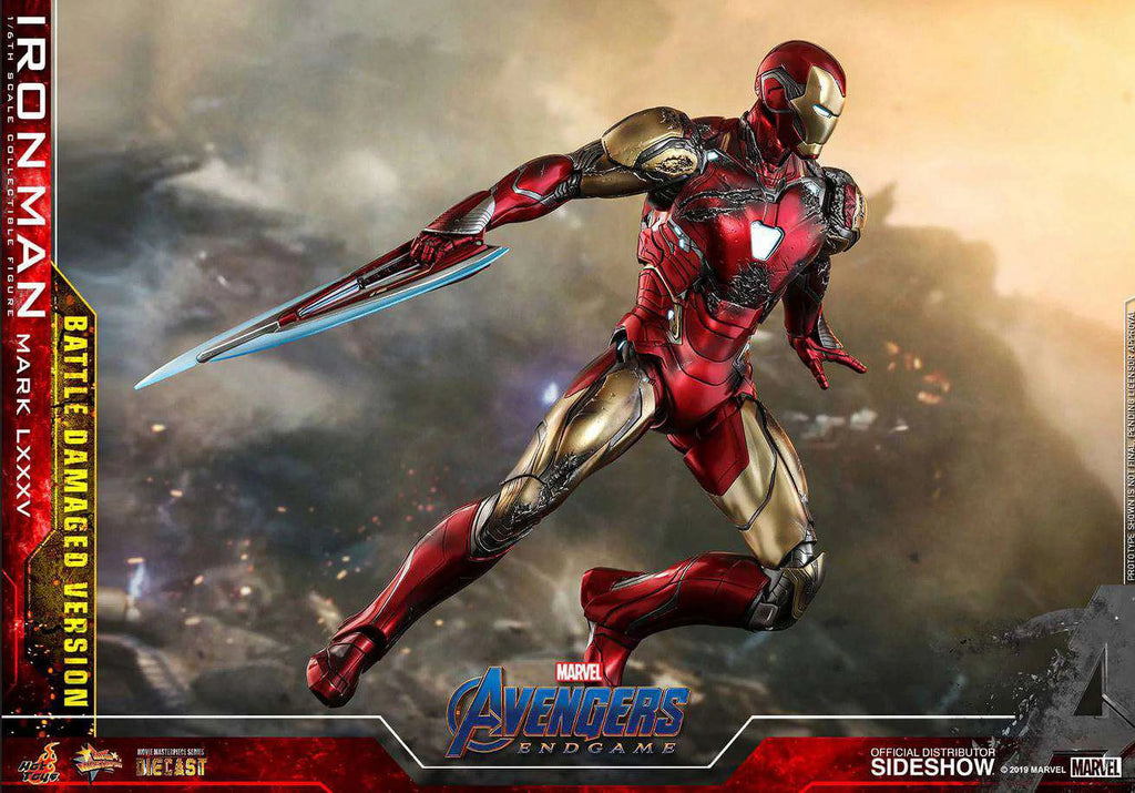 Iron Man Mark LXXXV Battle Damaged Collectible Figure P275