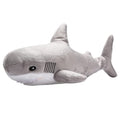 Large Multicolor Shark Stuffed Animal Plushie with 6 Mini Stuffed Toys H66600