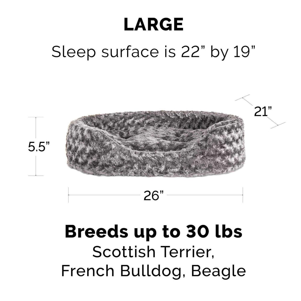 Oval Ultra Plush Pet Bed K378441