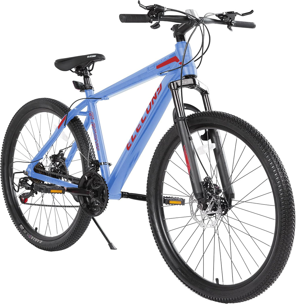 26/27.5/29 Inch Mountain Bike, Shimano 21 Speeds, Mechanical Disc Brakes, Aluminum/High-Carbon Steel Frame K456