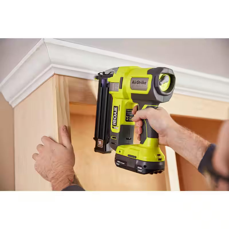 18V Cordless 18-Gauge Brad Nailer Kit with 2.0 Ah Battery and Charger A346