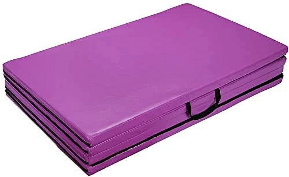 4'x10'x2'' Folding Exercise Mat with Carrying Handles X245