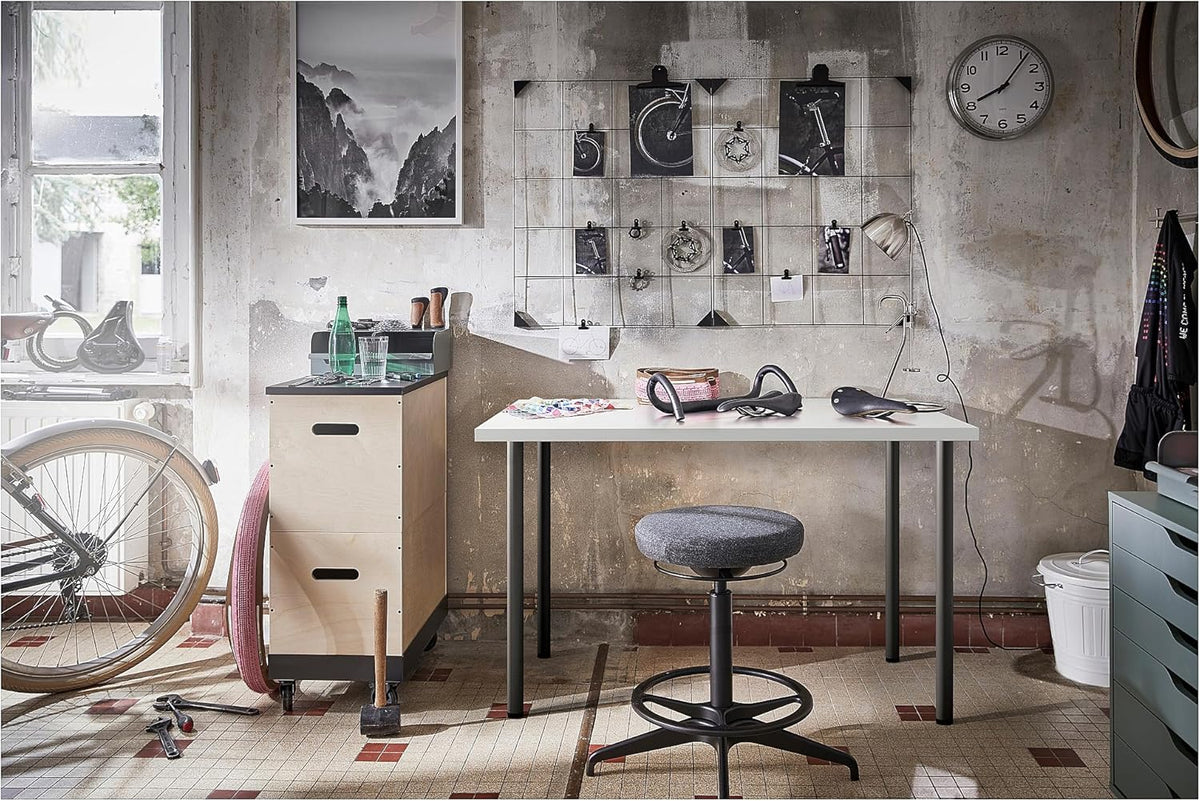 White Table Top 100x60 cm Q726
