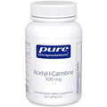 Acetyl-l-Carnitine 500mg 60 Capsules N810