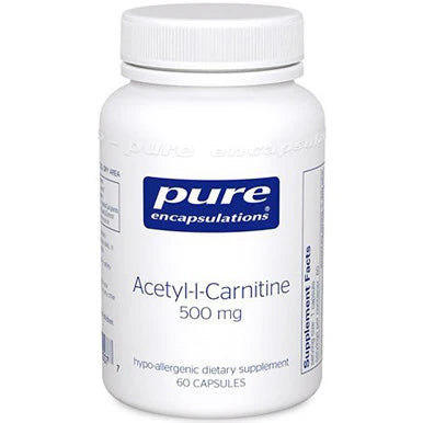 Acetyl-l-Carnitine 500mg 60 Capsules N810