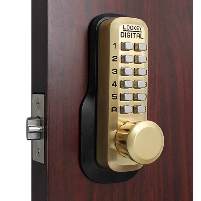 Mechanical Keyless Deadlocking Spring Latch Lock T937