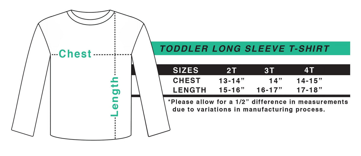 Long Sleeve Toddler T-Shirt L8119