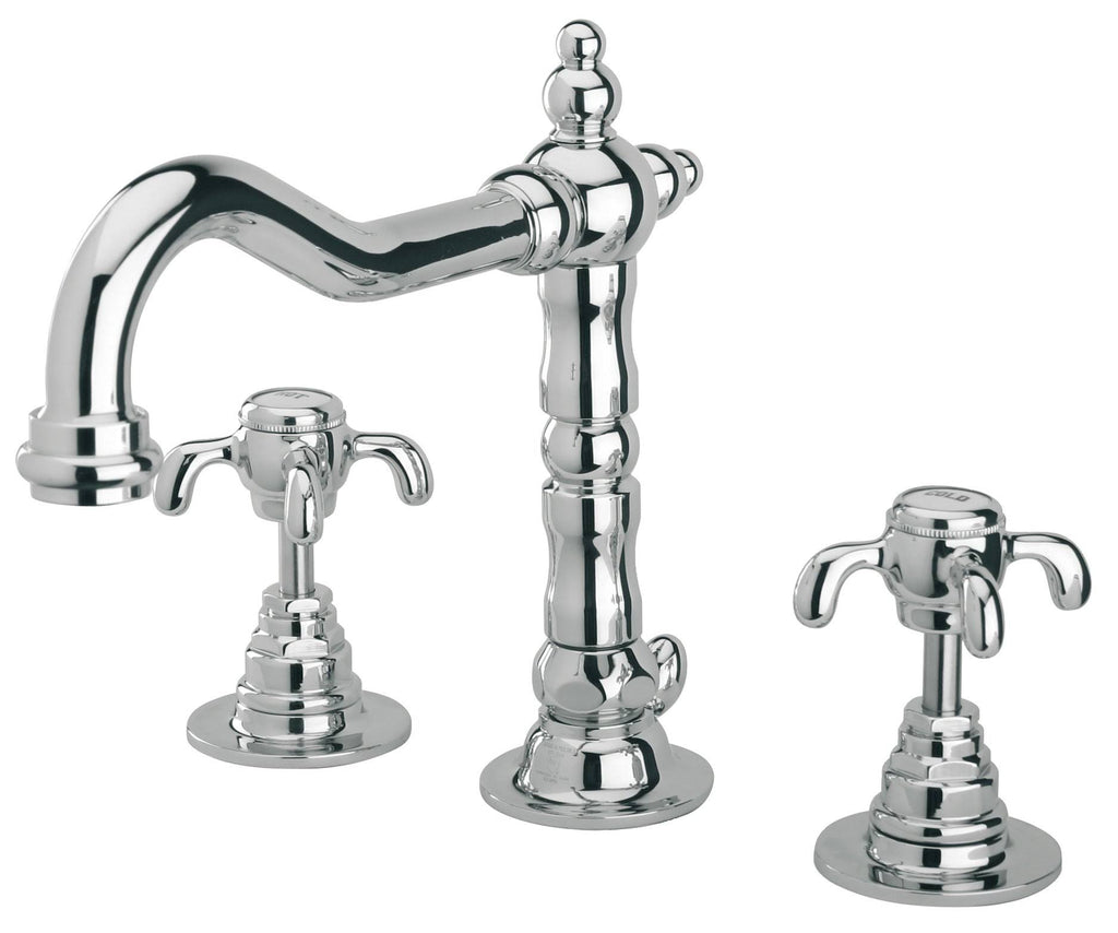 Tuscan Bronze Lavatory Faucet with Cross Handles C79614
