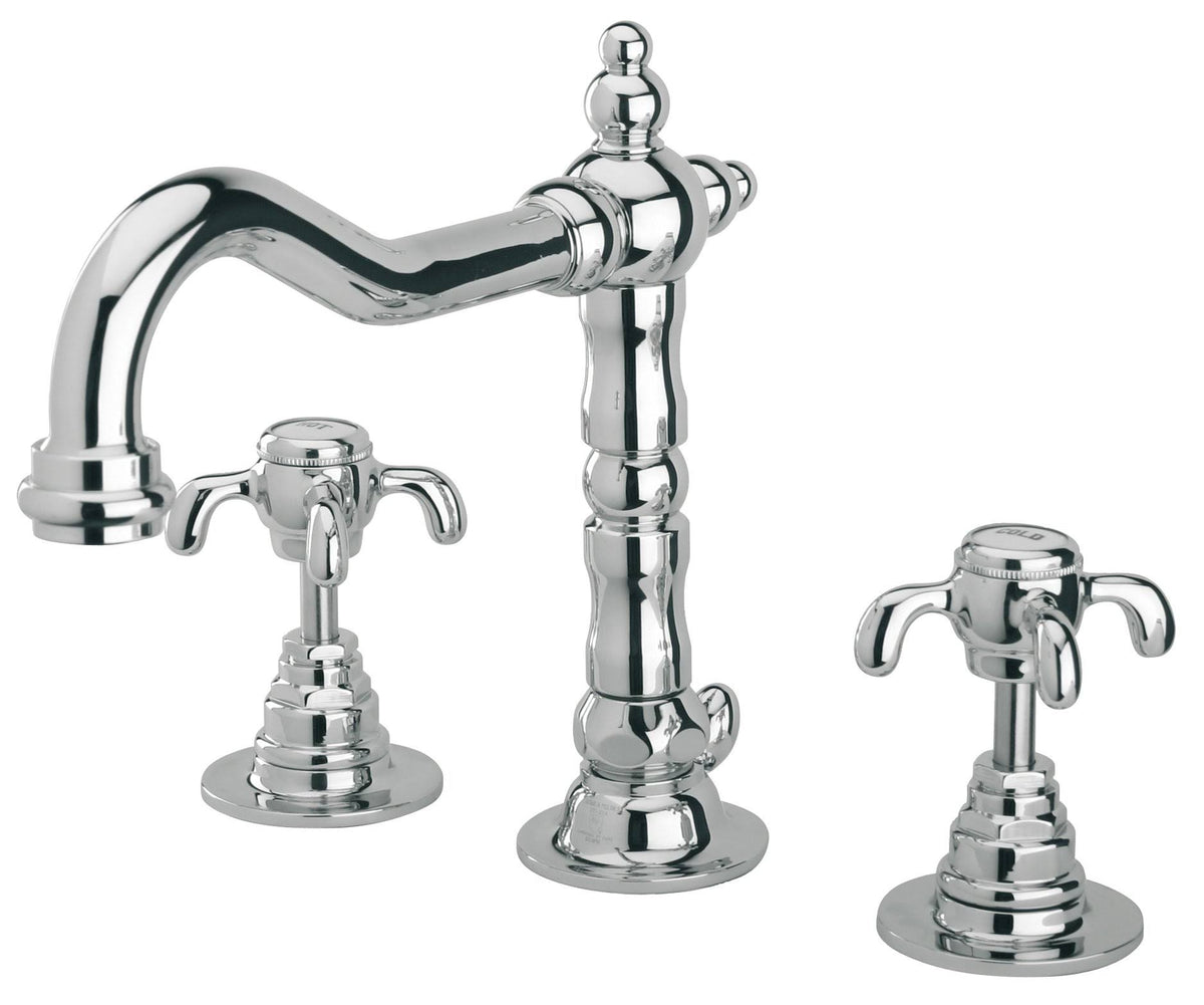 Tuscan Bronze Lavatory Faucet with Cross Handles C79614