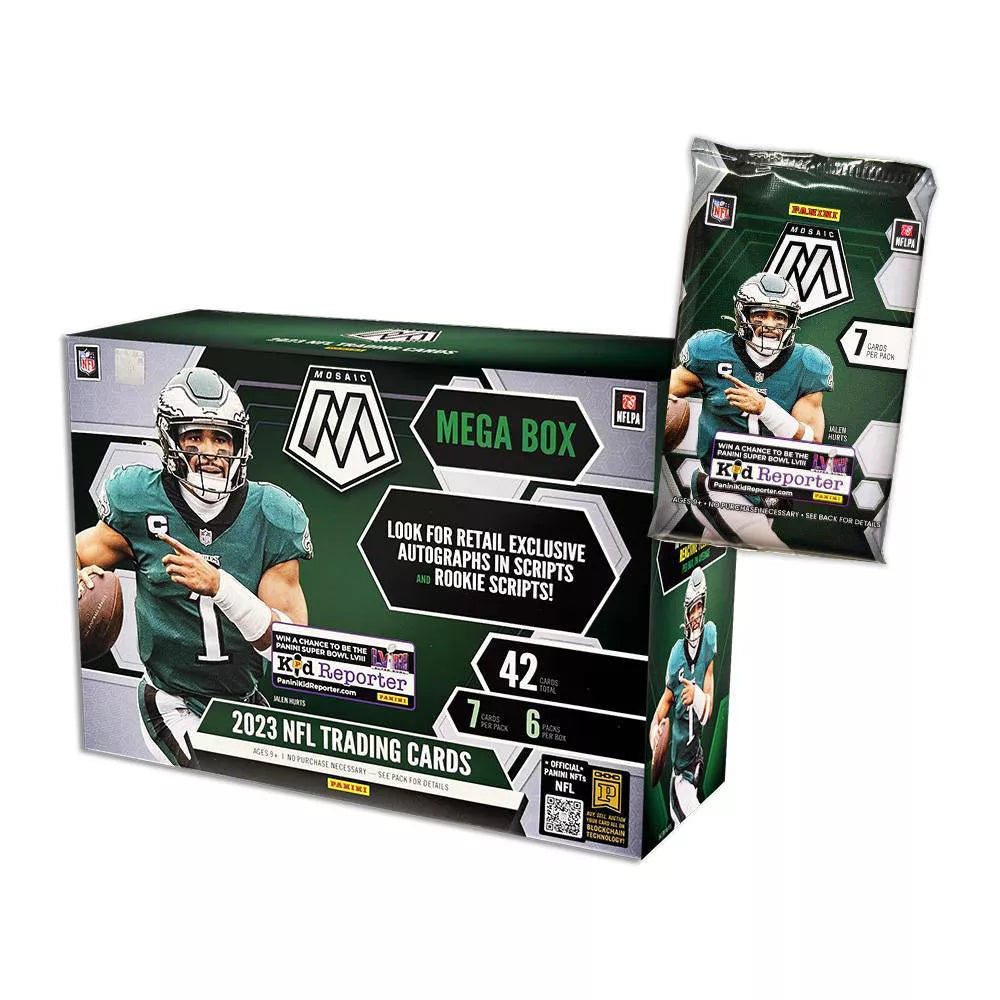 Football Trading Card Mega Box T5570