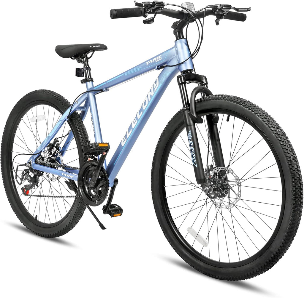 26/27.5/29 Inch Mountain Bike, Shimano 21 Speeds, Mechanical Disc Brakes, Aluminum/High-Carbon Steel Frame K456