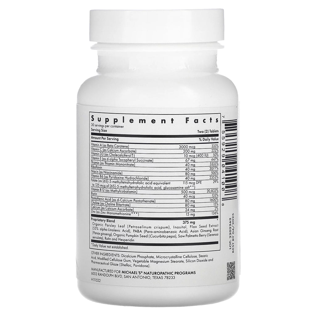 Multivitamin 60 Vegetarian Tablets C623