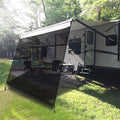 Black Mesh UV Blocker RV Awning Sun Shade Screen 15' x 9' G789289