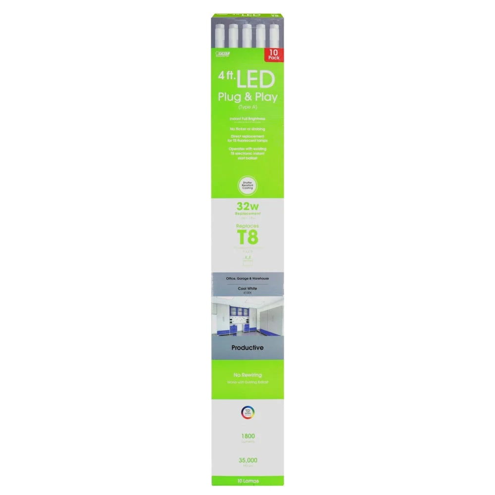 T8 Cool White 48 in. Linear LED Bulb J209433