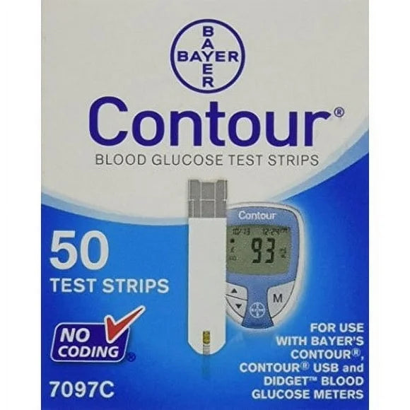 Blood Glucose Test Strips 50 Ct O956