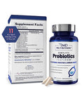 Complete Probiotics Platinum Prebiotics Probiotics Digestive Health Supplement 50 Billion CFU 11 Strains Dairy-Free 30 Caps Y573