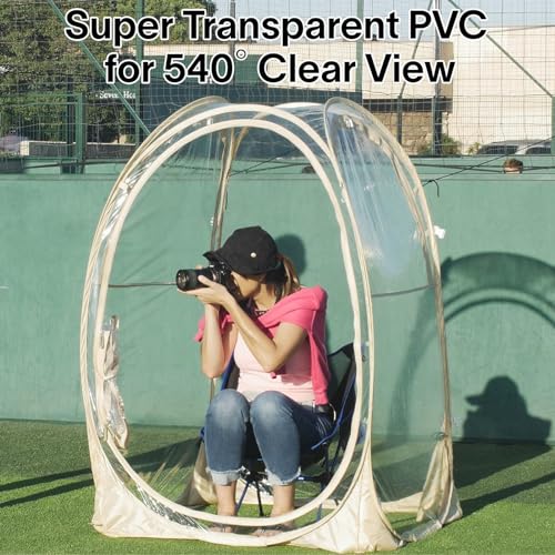 Clear Outdoor Bubble Tent 1-6 Person Pop Up Shelter B40404