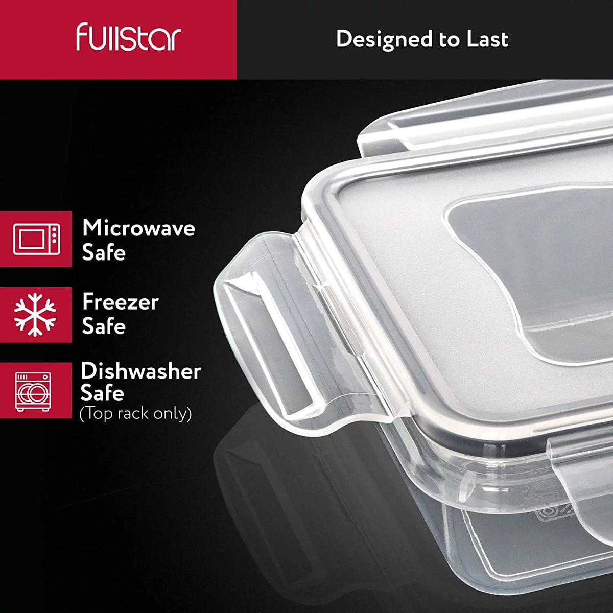 50 Pcs Airtight Food Storage Container Set with Lids Q59915