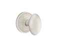 Egg Knob Passage Set Satin Nickel X5845