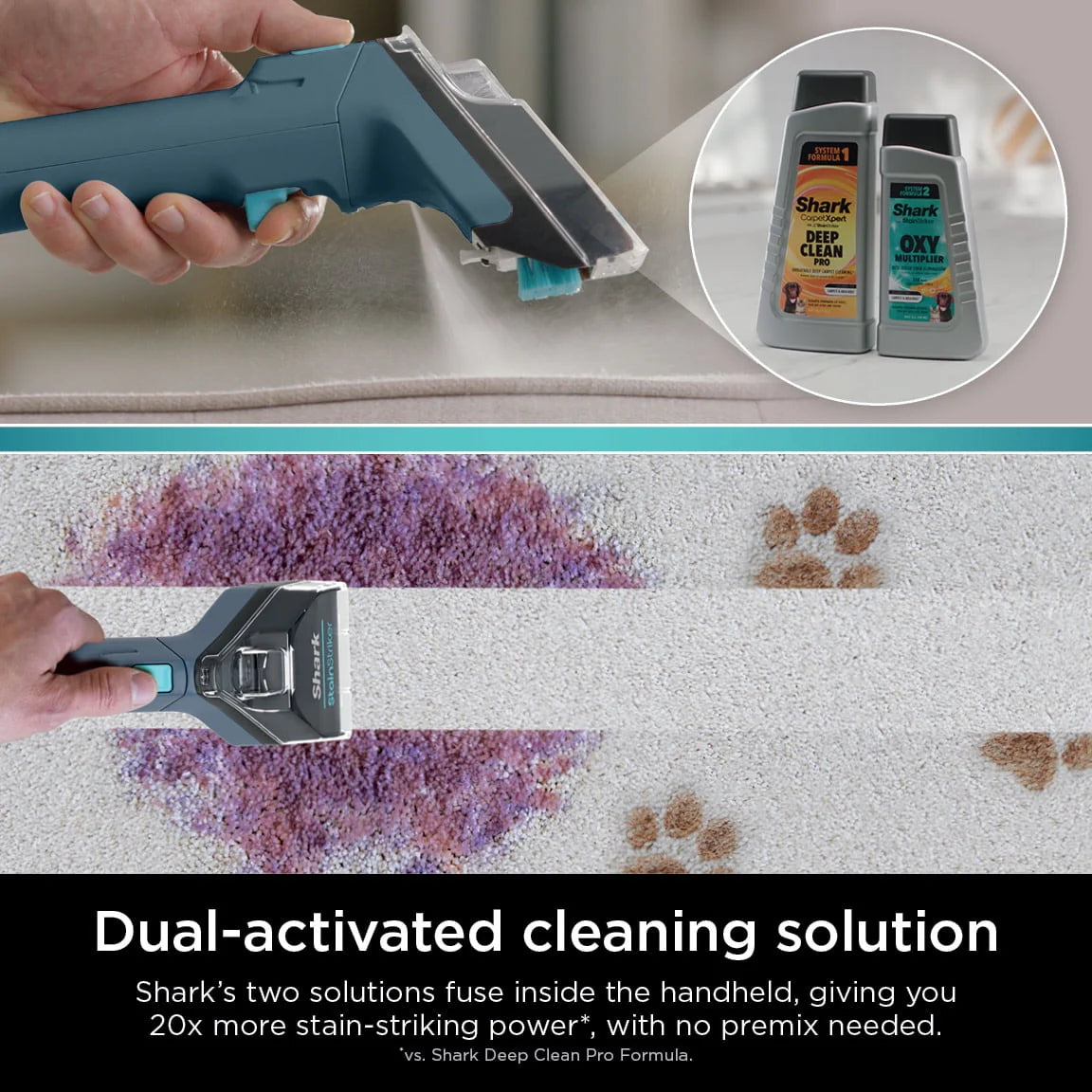 Upright Carpet & Upholstery Cleaner, Navy Q622