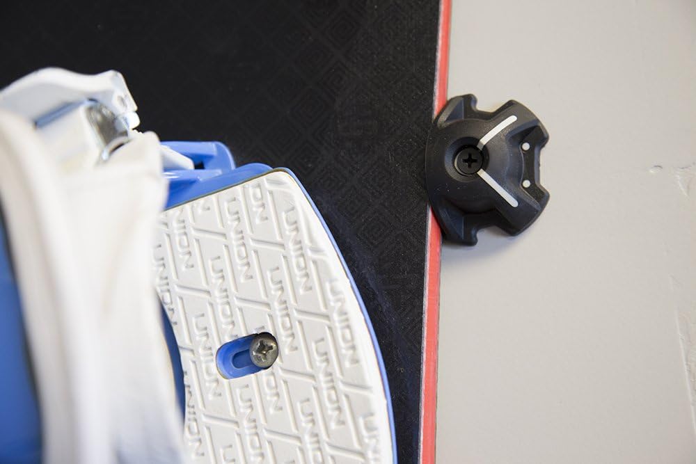 Ski & Snowboard Tuning Kit with Iron, 1lb Wax Block, Base Cleaner & Wall Mount Hanger L462