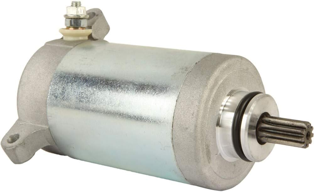 New Starter Compatible with Kawasaki KLF220 Bayou KLF250 Bayou Pack of 2 W33436