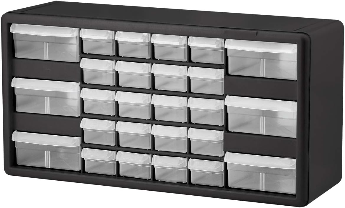 26-Drawer Plastic Parts Storage Cabinet I31292