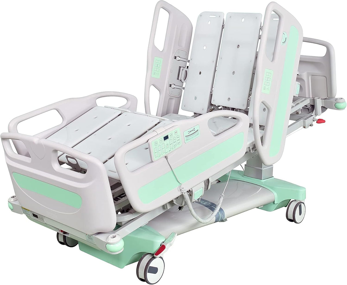 Multi-Functional ICU Electric Hospital Bed with Lateral Tilting and Rotation R990