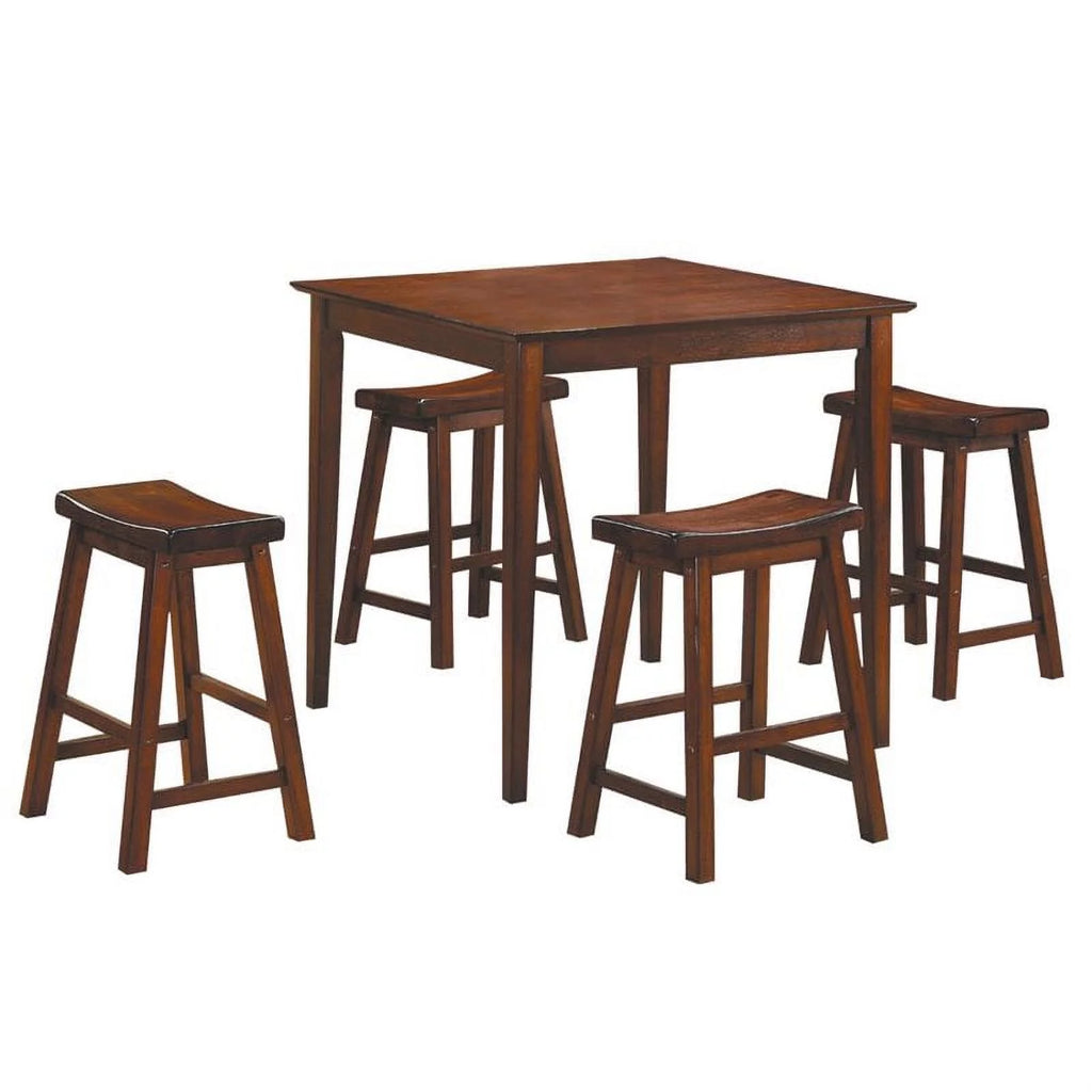 5 Piece Solid Wood Counter Height Dining Set X781