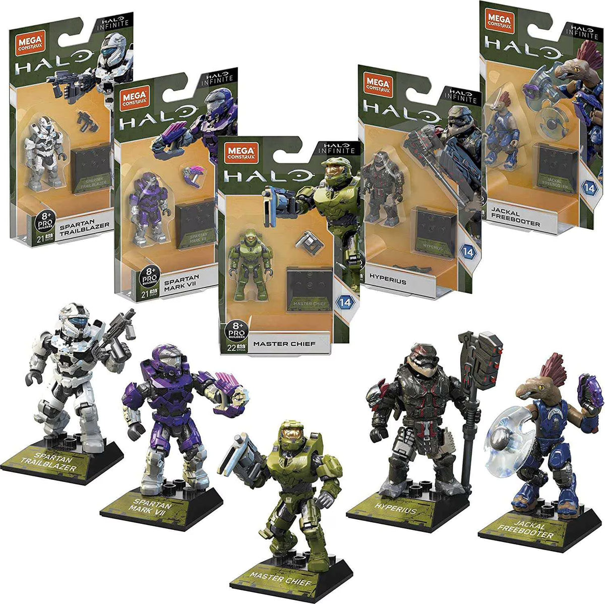 Set of 5 Mini Figures D561