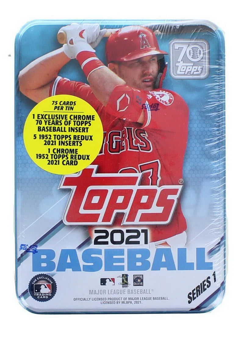 2021 Series 1 Baseball Tin 75 Cards J93025