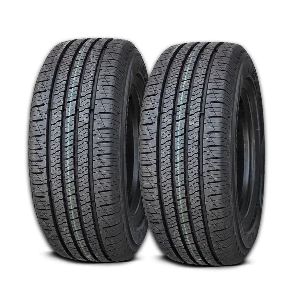 Pair of 2 P235/65R18 104T All Season M+S Tires U42866