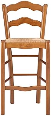 Set of Two Wood Counter Stools G8885