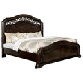 King Panel Bed in Espresso L466