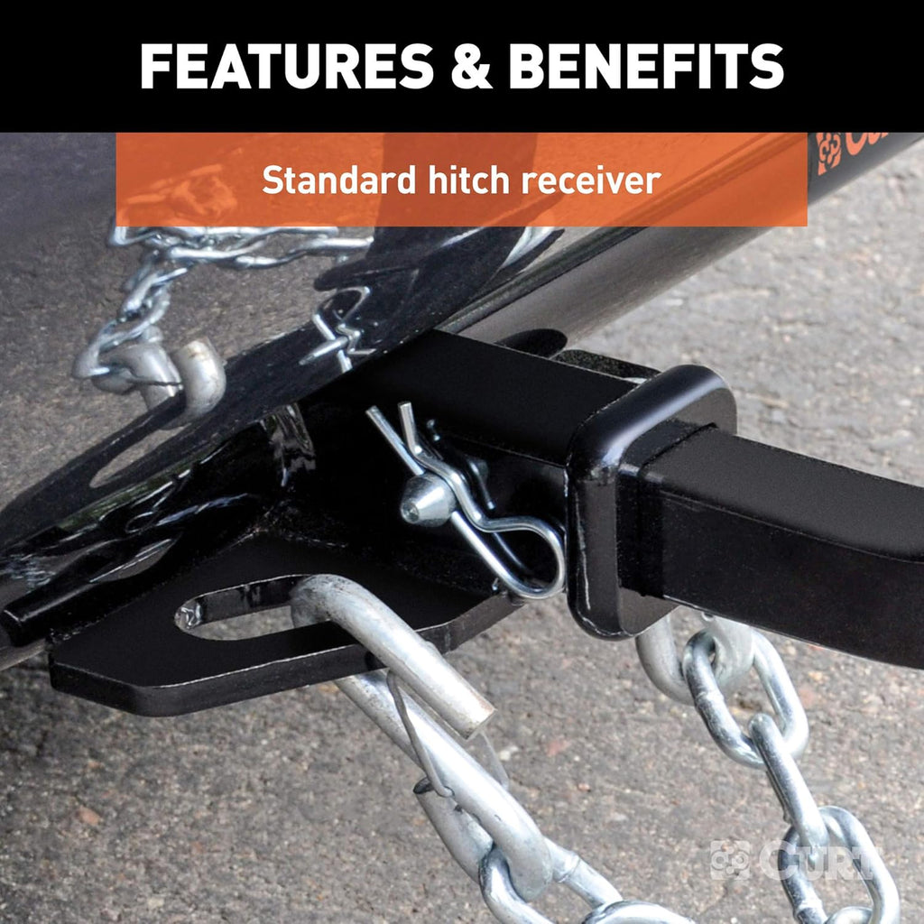 Class 1 Trailer Hitch with Ball Mount, 1-1/4-In Receiver O18843