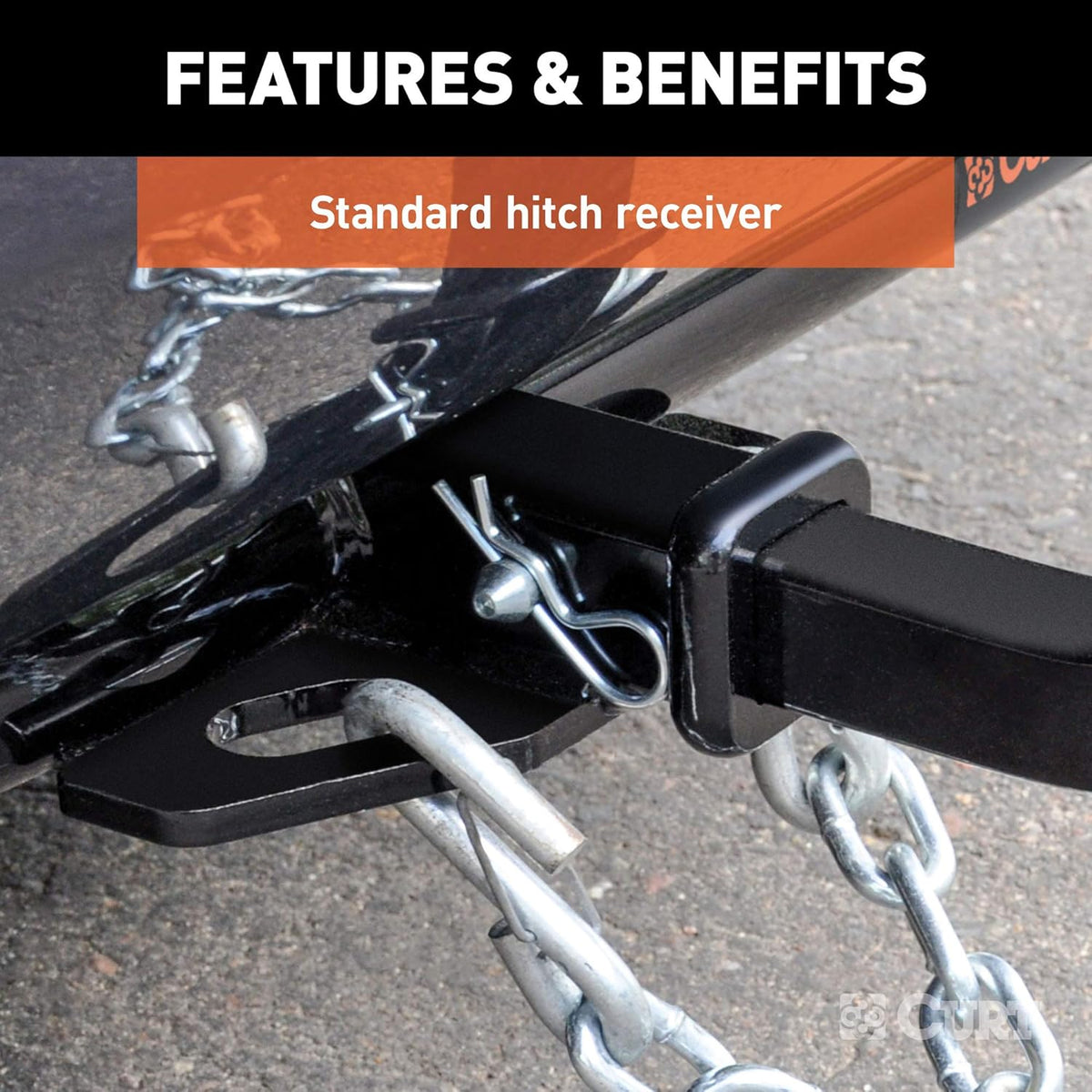 Class 1 Trailer Hitch with Ball Mount, 1-1/4-In Receiver O18843