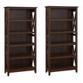 5 Shelves Engineered Wood Bookcase Set P39447
