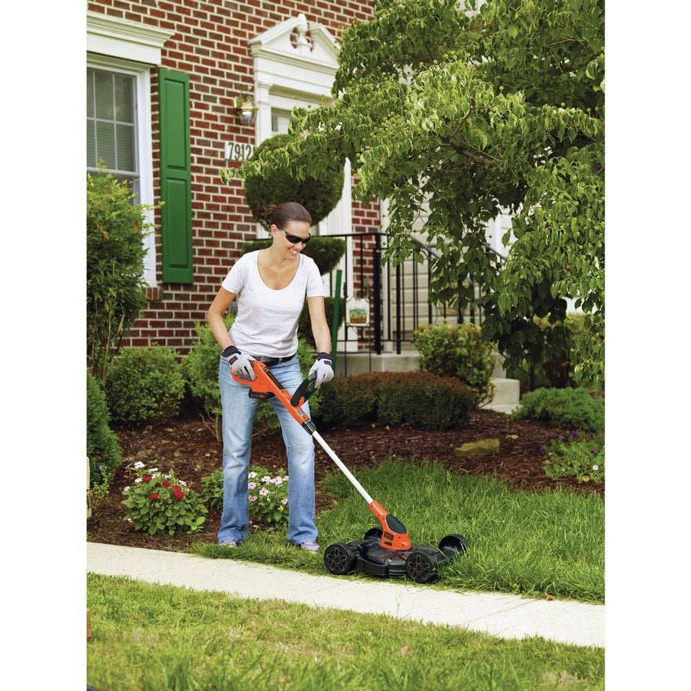 20V MAX Cordless 12 Lithium-Ion 3-in-1 Trimmer/Edger and Mower S459403