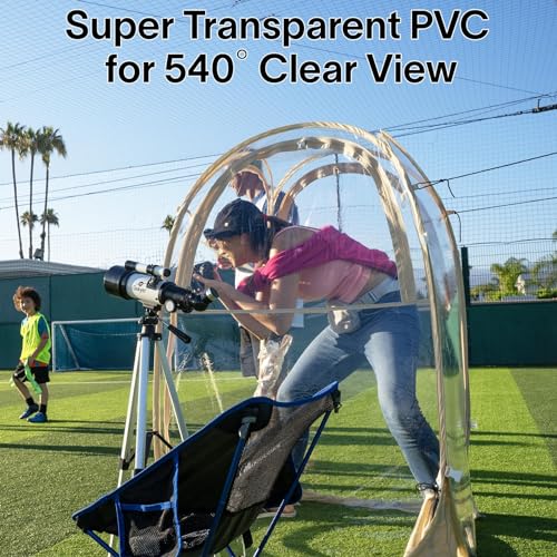 Clear Outdoor Bubble Tent 1-6 Person Pop Up Shelter B40404