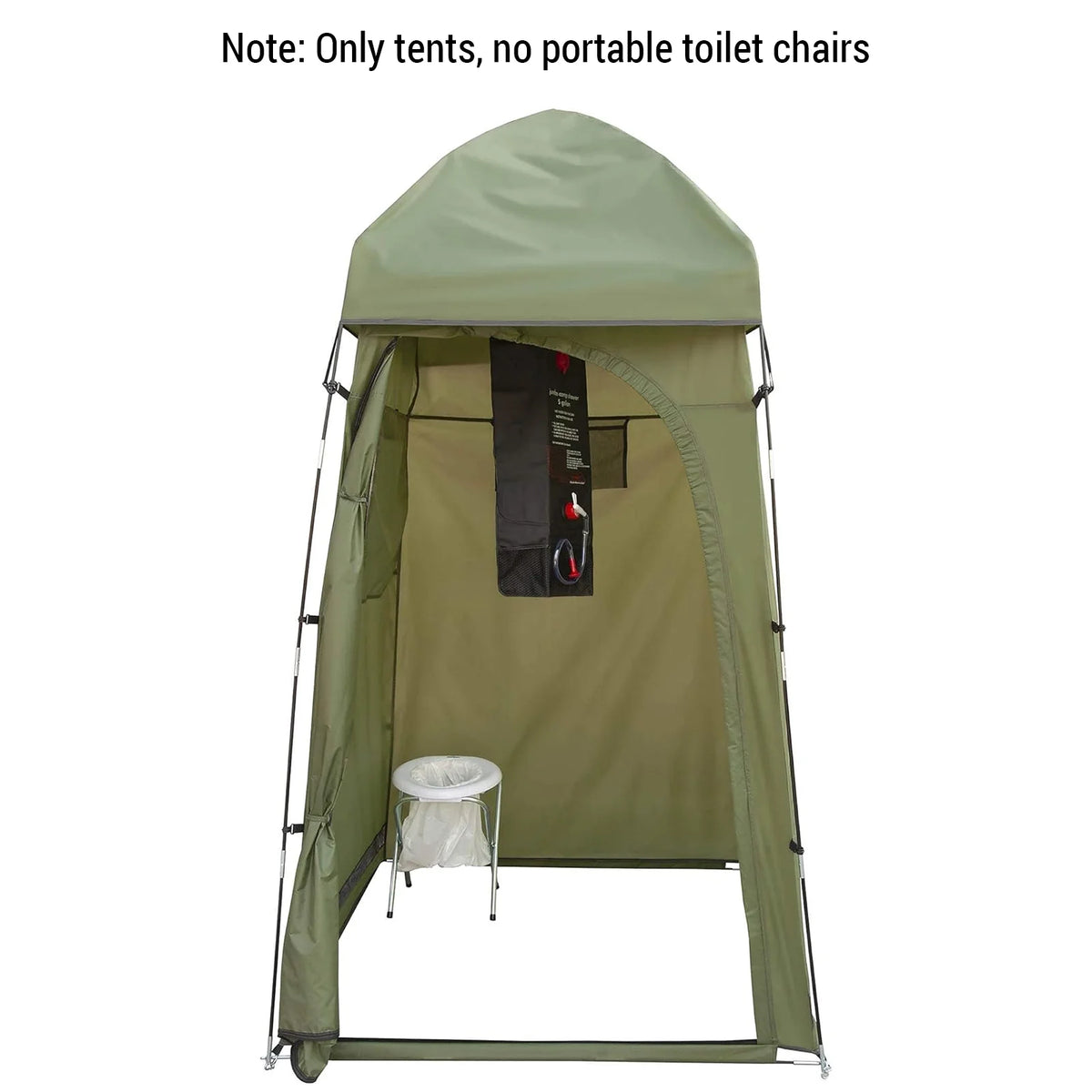 Camping Tent with Portable Toilet, Shower, Changing Room R1946