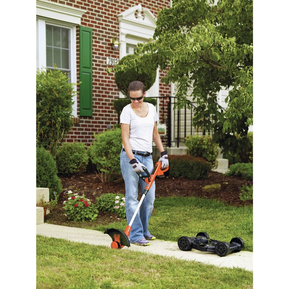 20V MAX Cordless 12 Lithium-Ion 3-in-1 Trimmer/Edger and Mower S459403