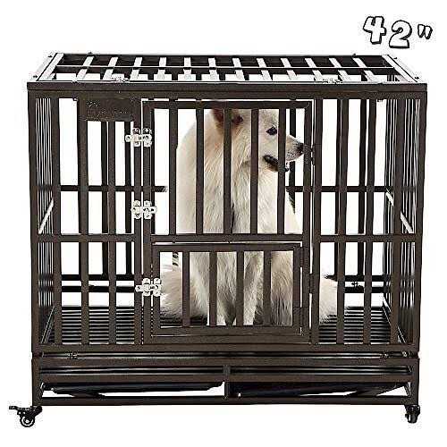 Heavy Duty Metal Dog Crate O95743